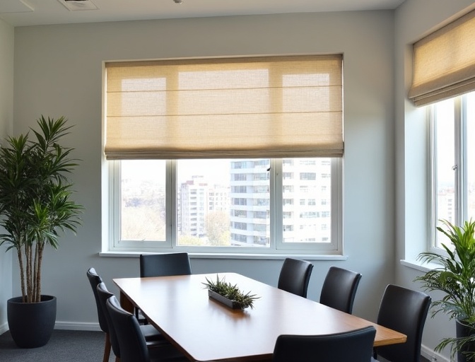 Newstead Roman Blinds Cleaning